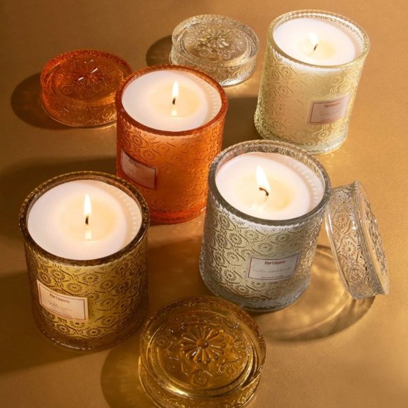 CANDLES - LUXE SOY - AMAZING Glass with Lid - Picture 1 of 13
